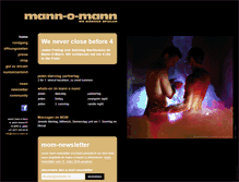 Tablet Screenshot of mann-o-mann.ch
